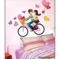 Влюблённые на велосипеде
