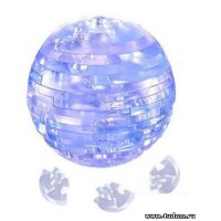 3D Кристалл Пазл - Земля с подсветкой