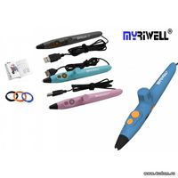 3D ручка Myriwell RP 200A (рисует UNID Kid Pcl)