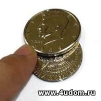 фокус Magnetic Flipper Coin (магнитная монета)
